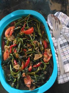 Foto resep Oseng kangkung saus tiram
