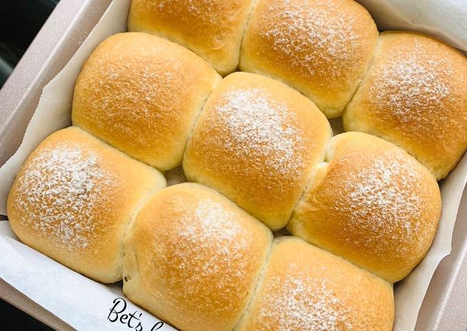Resep Soft &amp; fluffy pull apart milk bread a.k.a roti sobek yang Bikin Ngiler