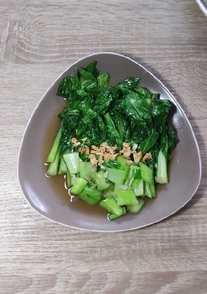 Foto resep Pakcoy cah bawang putih