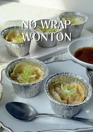 Foto resep No wrap wonton