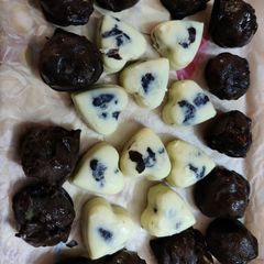 Dry fruits chocolate A picture of Dry fruits chocolate.