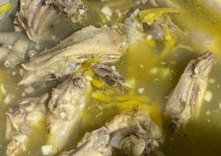 Proses Membuat Ayam Kampoeng Jahe, Bikin Ngiler