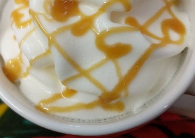 Homemade (Copycat) Starbucks Harry Potter Butterbeer Latte