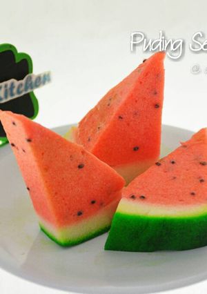 Foto resep Puding Semangka