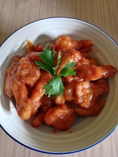 Foto resep Tuna tepung asam manis(?)