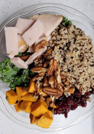 A picture of BH Harvest Blend Protein Bowl.