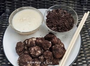 Foto resep Mochi Bites Biskuit Coklat