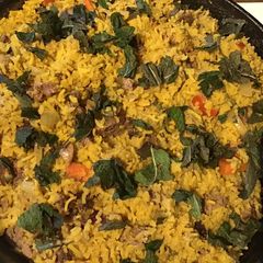 A picture of California Farm Lamb Biryani.