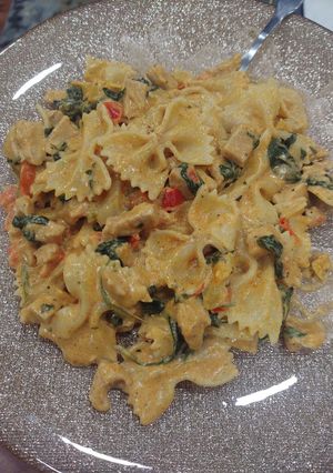 A picture of Cajun Chicken Pasta.
