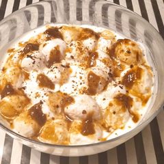 A picture of Moong Daal Dahi Barey.