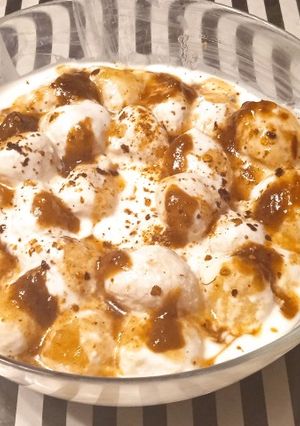 A picture of Moong Daal Dahi Barey.