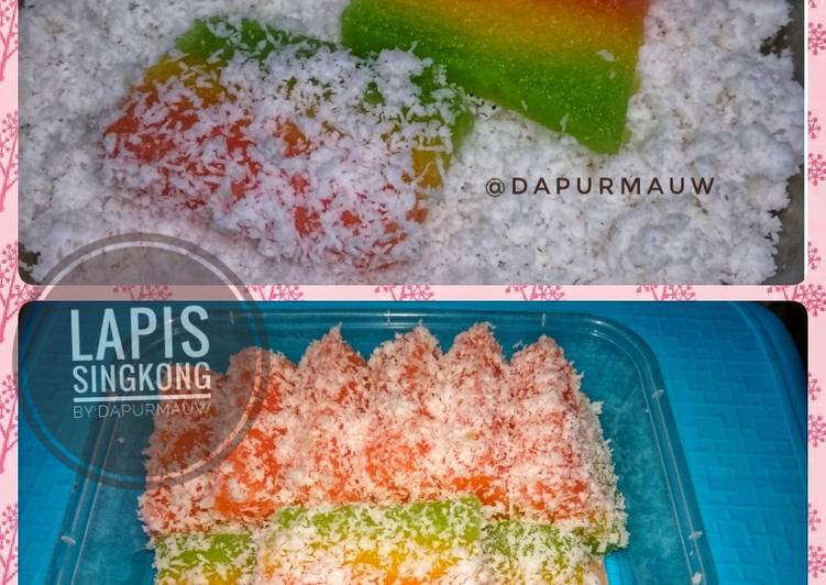 Resep Terbaru (45) Lapis Singkong Ala Warteg