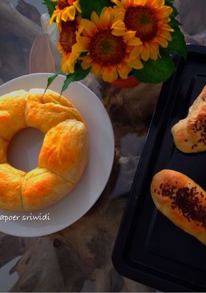 Foto resep Roti pisang coklat (killer soft bread)