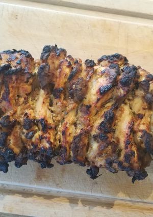 A picture of Chicken Gyros.