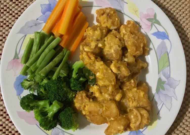 Simple dori salted egg