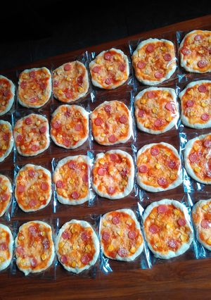 Foto resep pizza minie