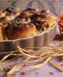 Cinnamon rolls de choco negro