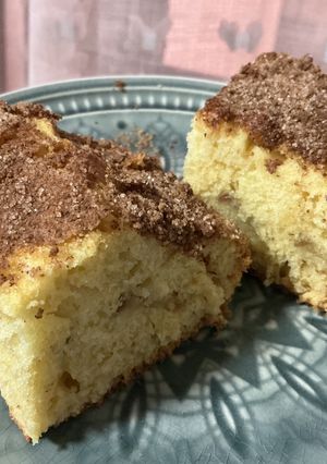 Una foto de Torta de Manzana y Canela 🍎
