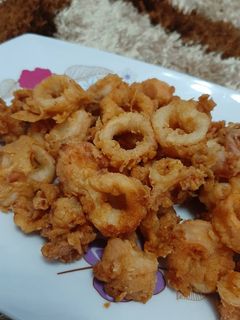 Foto resep Cumi Goreng Tepung Pedas