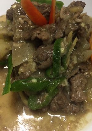 A picture of Bicol Beef Express.