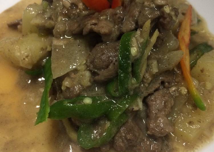 Recipe: Delicious Bicol Beef Express