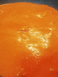 Una foto de Bacalao en salsa de pimientos del piquillo