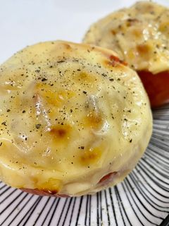 焗烤蕃茄盅(清冰箱料理) 的食譜成品照片