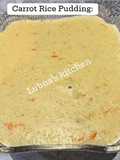 Carrot Rice Pudding / Gajrela (Gajar ki Kheer)