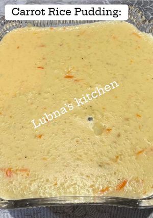 A picture of Carrot Rice Pudding / Gajrela (Gajar ki Kheer).