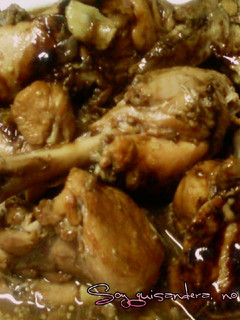 Una foto de Pollo con crema de vinagre de Módena, miel y mostaza