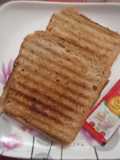 Grilled brown bread toast