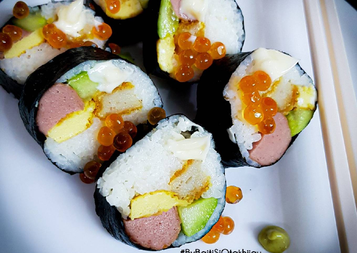 Prepare a delicious sushi