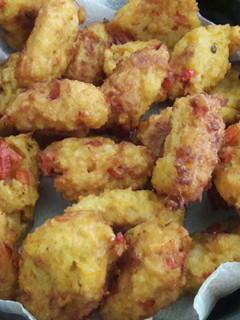 Una foto de Croquetas de arroz!