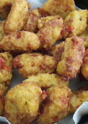 Una foto de Croquetas de arroz!