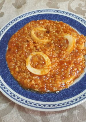 Foto principal de "Calamares en salsa americana" veganos 🦑