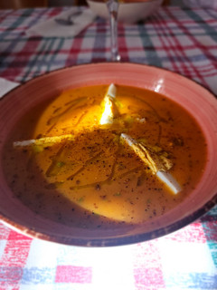 Una foto de Sopa de tomate