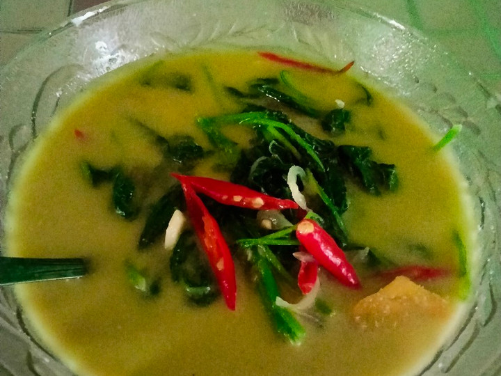 Cara Bikin Sayur bayam kuah santan Simpel