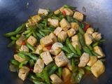 Tumis buncis dan Tahu