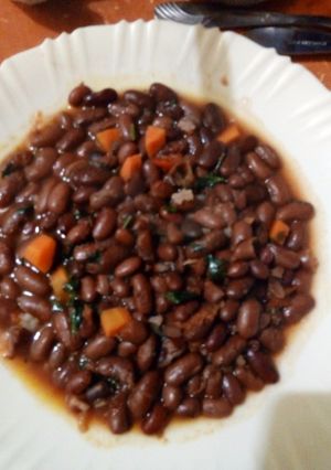 A picture of Stewed beans.