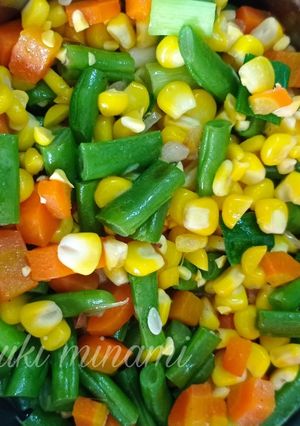 Foto resep Tumis buncis jagung wortel