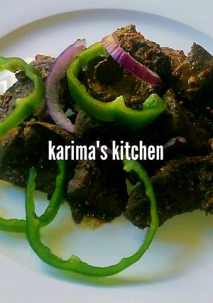 A picture of Grilled liver.