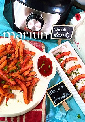 A picture of Masala fries.