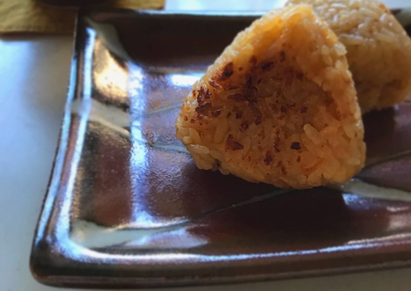 Grilled rice balls（yakionigiri）