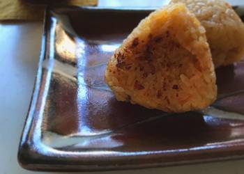 How to Cook Appetizing Grilled rice ballsyakionigiri