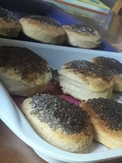 Una foto de Caritas sucias (Tortitas negras)