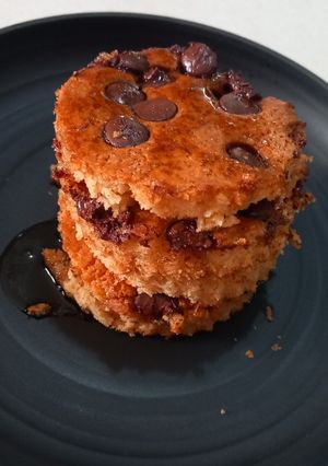 Φωτογραφία της συνταγής Αφράτα pancakes 🥞 ταψιού - εύκολη & νόστιμη συνταγή