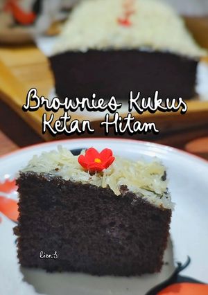 Foto resep Brownies Kukus Ketan Hitam (Bronketem) Ala Ricke Indriani