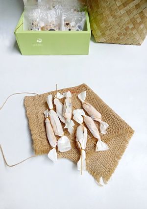 Foto resep Nougat dried cranberry and blueberry with almond