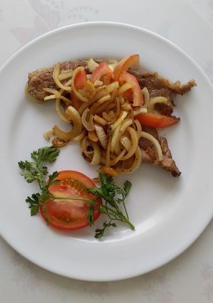 Una foto de Churrasco en Bistec