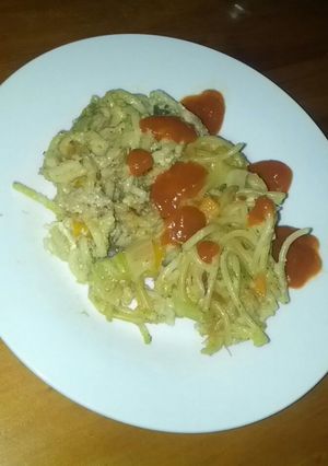 Foto resep Spaghetti schotel teflon